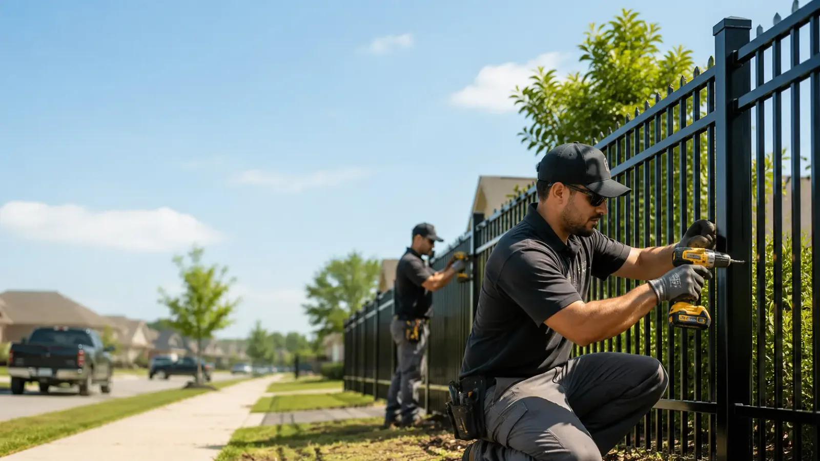 Metal Fence Installation in Corsicana, TX